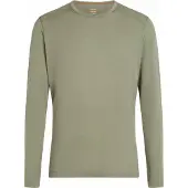 Icebreaker - Merinowolle-Unterhemd &ndash; Herren &ndash; M Merino 200 Oasis LS Crewe - M Merino 200 Oasis LS Crewe Lichen für Herren aus Wolle -