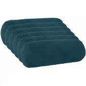vidaXL Kissen mit Kissen HEERLEN 6 Stk. Blau Samt
