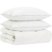 vidaXL Gänsedaunen-Bettdecken-Set 90% FULDA 3 stk. 220 x 240 cm Winter