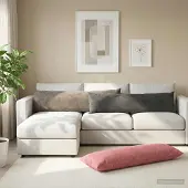 vidaXL Kissenbezug HEERLEN Hellgrau 40 x 145 cm Samt