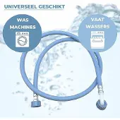 Famanu Wasserschlauch 2m - Aquastop für Waschmaschinen und Geschirrspüler