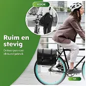 Unyqoos Fahrradtasche Wasserabweisend und Reißfest - 46 Liter