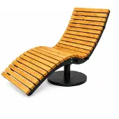 Mayaadi Home Wellenliege drehbar Sonnenliege Relaxliege Waldsofa Liegebank