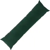 vidaXL Kissen mit Kissen HEERLEN Dunkelgrün 40 x 145 cm Samt