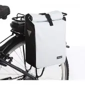Famanu Fahrradtasche wasserdicht, 18 Liter - Weiß