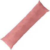 vidaXL Kissen mit Kissen HEERLEN Rosa 40 x 145 cm Samt