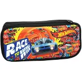 Hot Wheels Race to Win Federmäppchen mit 2 Fächern 23,5 cm