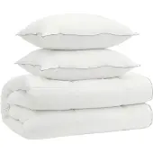 vidaXL Bettdecke und Kissen Set 3 stk. 155x220 cm 4 Jahreszeiten Wolle