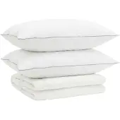 vidaXL Gänsedaunen-Bettdecken-Set 90% FULDA 3 stk. 140 x 220 cm Sommer