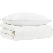 vidaXL Gänsedaunen-Bettdecken-Set 90% FULDA 2 stk. 155 x 200 cm Weiß