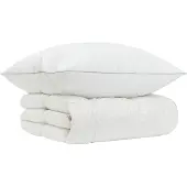 vidaXL Gänsedaunen-Bettdecken-Set 90% FULDA 2 stk. 140 x 200 cm Weiß