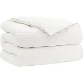 vidaXL Bettdecke TRIER 200x240 cm 4 Jahreszeiten 350 GSM Weiß
