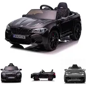 Chipolino Kinder Elektroauto BMW M5 Fernbedienung Musik Eva-Räder Bluetooth