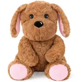 Sonstiges Wärmekissen Stofftier Hund 0,8 KG Mikrowelle 25cm Rosa