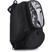 Famanu Motorradtasche - Wasserfest, Magnetische Befestigung - Schwarz