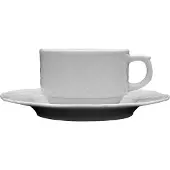 Lubiana 6x Untertasse Serie Aphrodite, Porzellan, Ø 160 mm