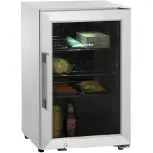Bartscher Glastürenkühlschrank GTK3-121 mit UV-Filterglas, 3 Zwischenablagen