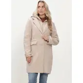 NUKUS Damen Jacken Mirthe Coat Boucle - Beige - Größe S