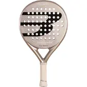 Bullpadel Burn Control Weißer Padelschläger