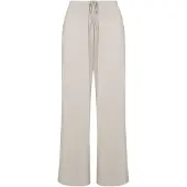 Hunkemoller Pyjamahose Gestreift Jersey Grau