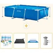 Intex Rechteckiger Frame Pool - 300x200x75 cm - 5-teilig S20836
