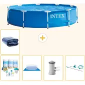 Intex Frame Pool Rund - 366x76 cm - 6-teilig S20441