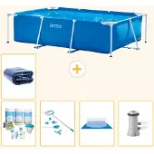 Intex Rechteckiger Frame Pool - 300x200x75 cm - 6-teilig S20056