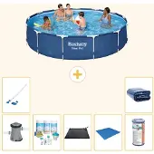 Bestway Steel Pro Rund - 396x84 cm - 8-teilig S21617