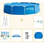 Intex Frame Pool Rund - 366x76 cm - 7-teilig S21011