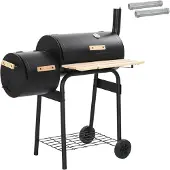 vidaXL Outdoor Grill 104 x 58 x 114 cm Stahl Schwarz