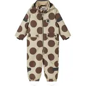 Reima Schneeanzug - Marte Mid - Earthy Beige m. Punkte - - 80 - Schneeanzüge