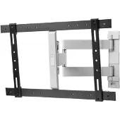 One For All WM6654 90' Turn 180 TV-Wandhalterung (neigbar, schwenkbar, geeignet für TVs bis 90 Zoll), Farbe:Schwarz