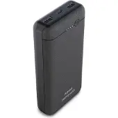 Hama 00201754, 20000 mAh, Lithium Polymer (LiPo), Schwarz