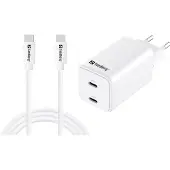 Sandberg AC Charger USB-C PD65W EU 1.5M