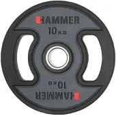 Hammer Sport Hantelscheibe 50 mm 10 kg, PU