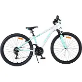 Volare Boost Kinderfahrrad - 26 Zoll - 21 Gänge - Weiss/Mintgrün