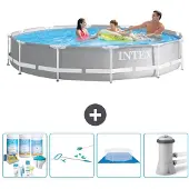 Intex Prism Frame Pool Rund - 366x76 cm - 5-teilig S21048