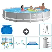Intex Prism Frame Pool Rund - 366x76 cm - 7-teilig S21052