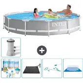Intex Prism Frame Pool Rund - 366x76 cm - 6-teilig S21044