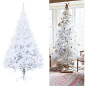 EINFEBEN 150cm Weihnachtsbaum Kuenstlicher Kunstbaum Tannenbaum Deko Christbaum PVC