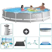 Intex Prism Frame Pool Rund - 366x76 cm - 7-teilig S20518