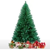 Jiubiaz Weihnachtsbaum innen Weihnachts Weihnachten Christbaumständer mit Ständer 210cm Grün