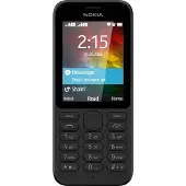 Nokia 215 Dual SIM, Balken, Dual-SIM, 6,1 cm (2.4"), 0,3 MP, 1100 mAh, Schwarz