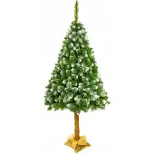 Universal Künstlicher Weihnachtsbaum 180 cm, Diamant-Kiefer, beschneit, dicht am Stamm
