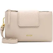 Suri Frey Umhängetasche "Umhängetasche SFY Mimmy", Damen, Gr. B/H/T: 24cm x 15cm x 5cm 0, beige (beige 400), Polyester, Taschen Umhängetasche