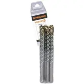 Projahn Hammerbohrer-Set ROCKET 5, Stahl, SDS-plus, Ø 6 mm x 110 mm, 10er Pack