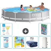 Intex Prism Frame Pool Rund - 366x76 cm - 5-teilig S65