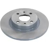 FEBI BILSTEIN Bremsscheibe 10618 voll 258mm für FIAT LANCIA CHRYSLER