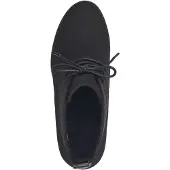 Marco Tozzi Damen Stiefelette Schnürboot Blockabsatz 2-25107-41, Größe:39 EU, Farbe:Schwarz