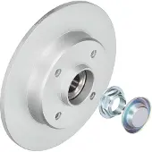 Bosch Bremsscheibe 0986479f74 voll 244mm 9mm für VAUXHALL
